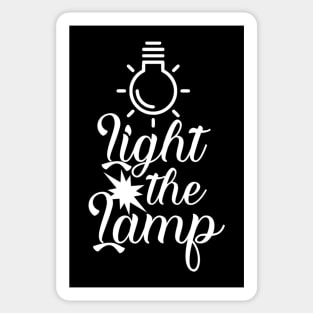 Light the lamp Sticker